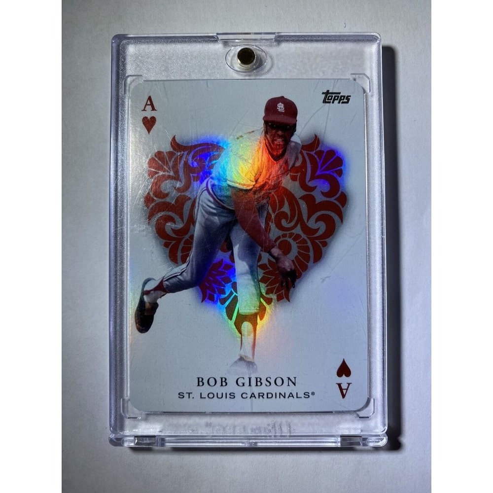 2023 Topps Series 1 Bob Gibson All Aces Insert Cincinnati Reds